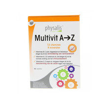 Physalis Supplementen Multivit A-Z Tabletten 45Tabletten