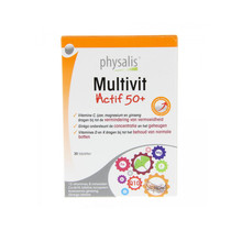 Physalis Supplementen Multivit Actif 50+ Tabletten 30Tabletten