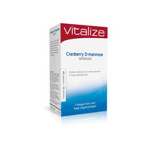 Vitalize D-Mannose Cranberry Capsules/Tabletten 7-Daagse