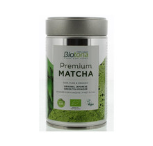 Biotona Raw & Organic Tea Premium Matcha Poeder 80gr