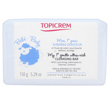 Topicrem Baby Cleansing Bar Zeep Gevoelige/Droge Huid 150gr