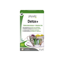 Physalis Biokruideninfusie Detox+ Theebuiltjes 20Stuks