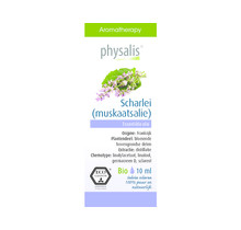 Physalis Aromatherapy Essentiële Oliën Scharlei Olie 10ml