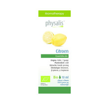 Physalis Aromatherapy Essentiële Oliën Citroen Olie 10ml