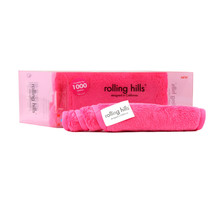 Rolling Hills Make-up Makeup Remover Spons Pink 1Stuks