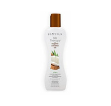 BioSilk Silk Therapy Organic Coconut Oil 3-in-1 Shampoo,