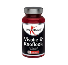 Lucovitaal Voedingssupplementen Visolie & Knoflook Capsules