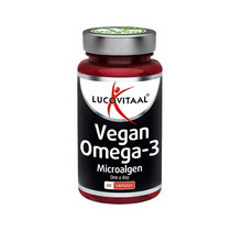 Lucovitaal Voedingssupplementen Vegan Omega 3 Capsules Microalgen Capsules 60Gélules