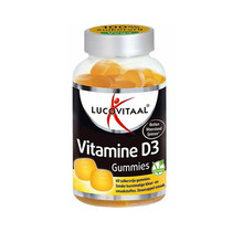 Lucovitaal Voedingssupplementen Vitamine D3 Gummies Vegan Stuks pièce