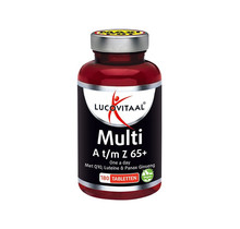 Lucovitaal Voedingssupplementen Multi A t/m Z 65+ Tabletten Met Q10 Tabletten