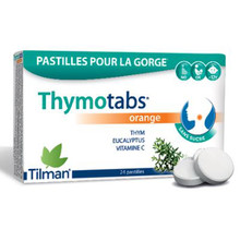 Tilman Thymotabs Sinaasappel Tabletten Keel 24Tabletten