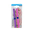 Vitry Vitry Nail Care Wooden Backed Nail Files 12cm Nagelvijl Ref.86 Blue and Yellow 6Stuks