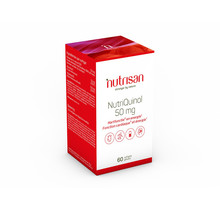 Nutrisan NutriQuinol 50mg Softgels Hartfunctie & Energie 60Capsules