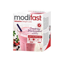 Modifast Intensive Milkshake Poeder Cranberry 440gr