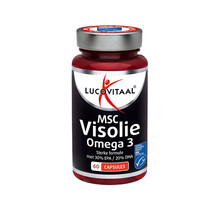 Lucovitaal Voedingssupplementen MSC Visolie Omega 3 Capsules Capsules