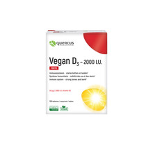 Quercus Botten,Spieren & Gewrichten Vegan D3-2000 I.U. Tabletten 100Tabletten