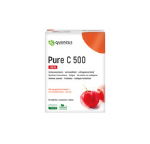 Quercus Energie & Vitaliteit Pure C 500 Tabletten 60Tabletten