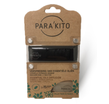 Parakito Anti-Muggen Armband - Tablet Navulbaar Black 1St