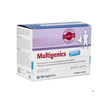 Metagenics Multigenics Junior Multivitaminen- Mineralen 30 Zakjes