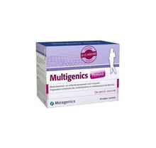 Metagenics Multigenics Femina Multivitaminen- Mineralen 30 Zakjes