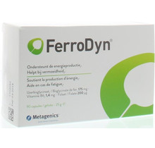 Metagenics FerroDyn Capsules Energieproductie/Vermoeidheid90Capsules