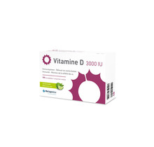 Metagenics Vitamine D Vitamine D 3000IU Capsules Limoensmaak 168Capsules