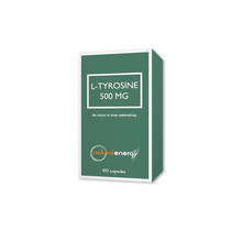 Natural Energy Aminozuren L-Tyrosine 500mg. 60Capsules