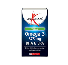 Lucovitaal Voedingssupplement Omega-3 375mg DHA & EPA 30cap