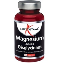 Lucovitaal Magnesium 375mg Bisglycinaat 90Tabletten
