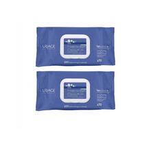 Uriage Bébé Lingettes Nettoyantes Cleansing Wipes 1+1 Gratis 140st