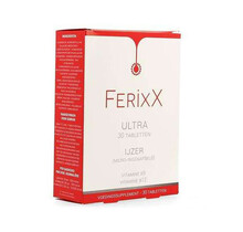 Ixx Pharma FerixX Ultra 45 Ijzer Tabletten 30Stuks