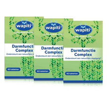 Wapiti Stoelgang Darmfunctie complex 3 x 60 dragees 3stuks