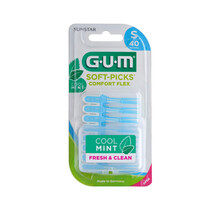 GUM Soft-Picks Comfort Flex Cool Mint Small 40Stuks