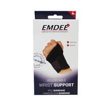 Emdee Support Braces Wrist Support Bandage One Size Art.57050 1Stuks