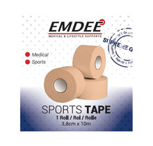 Emdee Sport Tape Stretch Tape Bandage Art.57450 3,8cmx10m 1Stuks