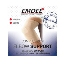 Emdee Elastische Support Bandages Elbow Support Bandage Maat S Art.57650 1Stuks