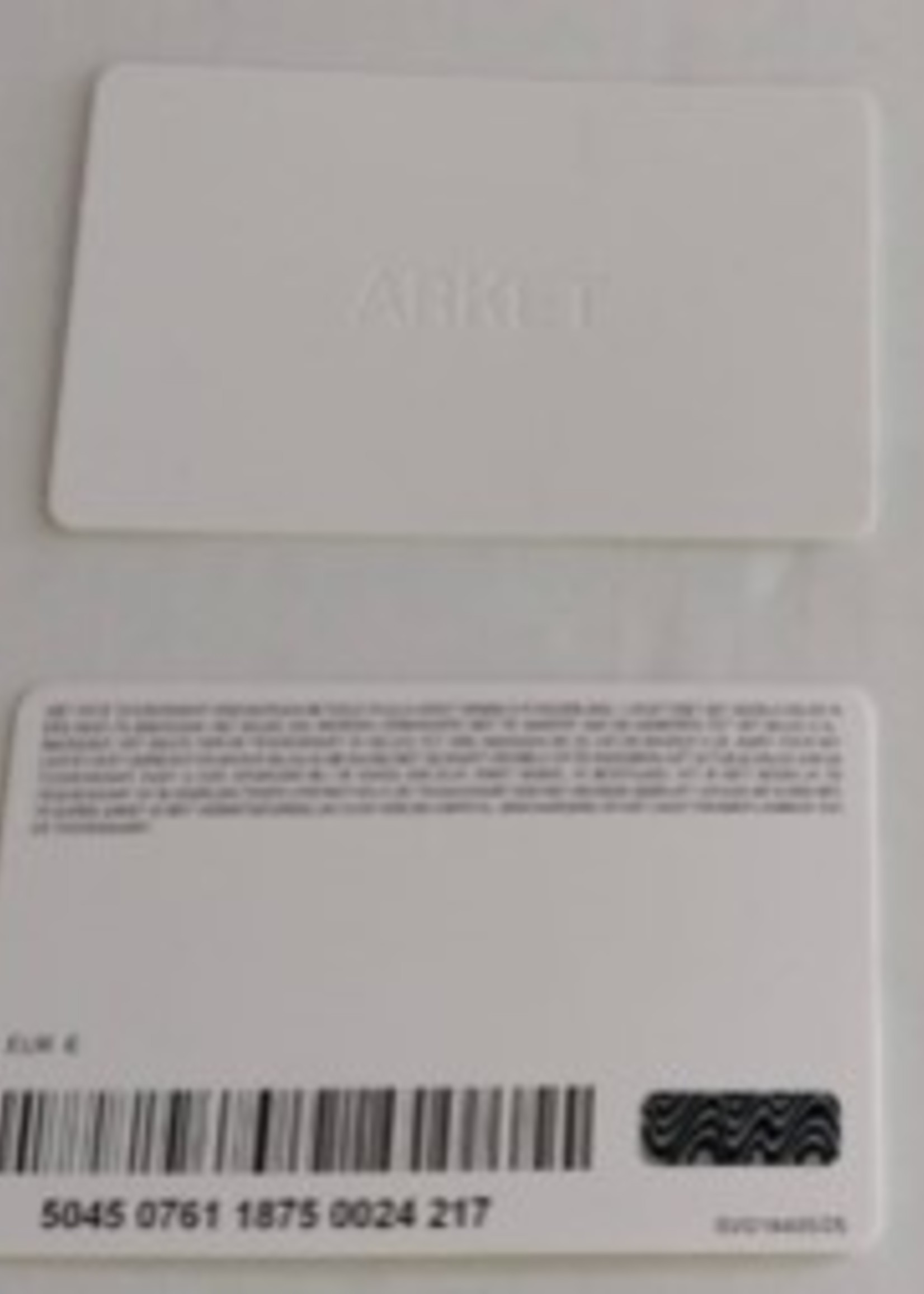 Arket 6417_Merchandise Card Germany