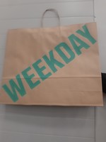 Weekday 4185_Weekday paper bag L (Brown)
