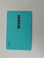 Weekday 4121_Merchandise Card Luxemborg