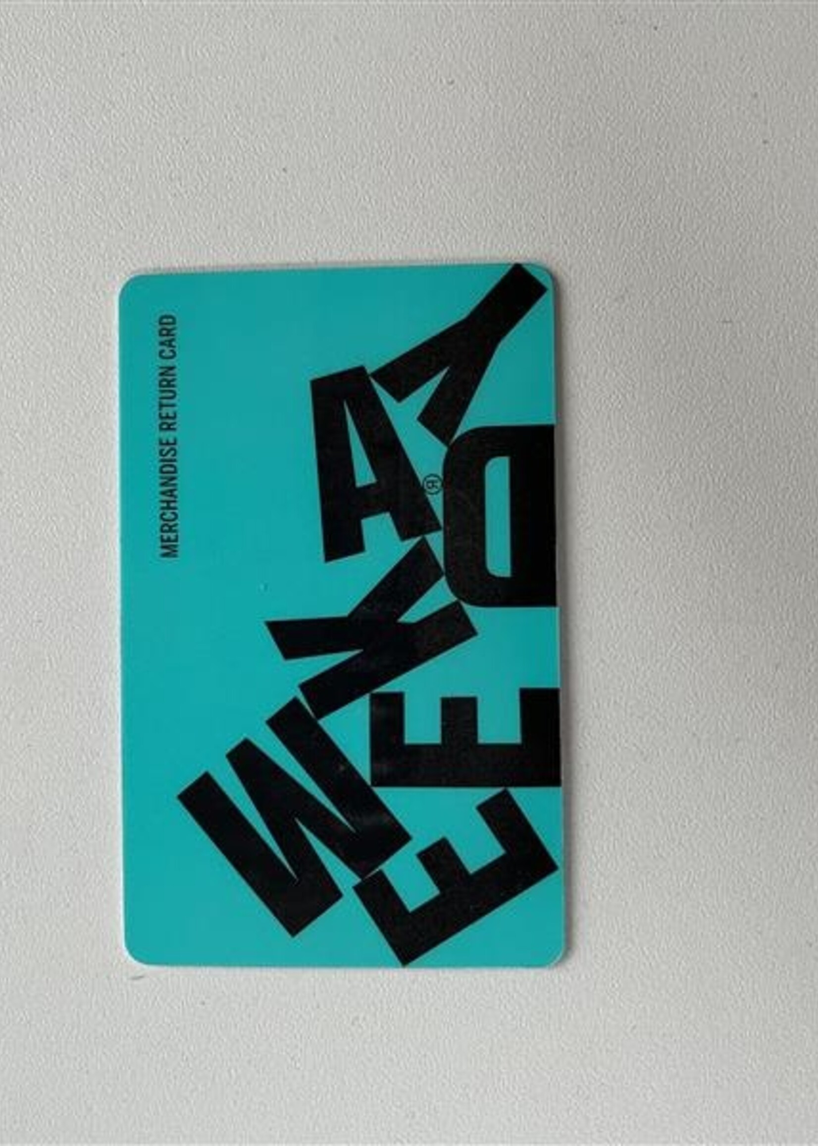 Weekday 4115_Merchandise Card Netherlands