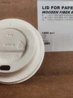 Arket 6717_Arket take away lid wood fiber paper cup 8 OZ