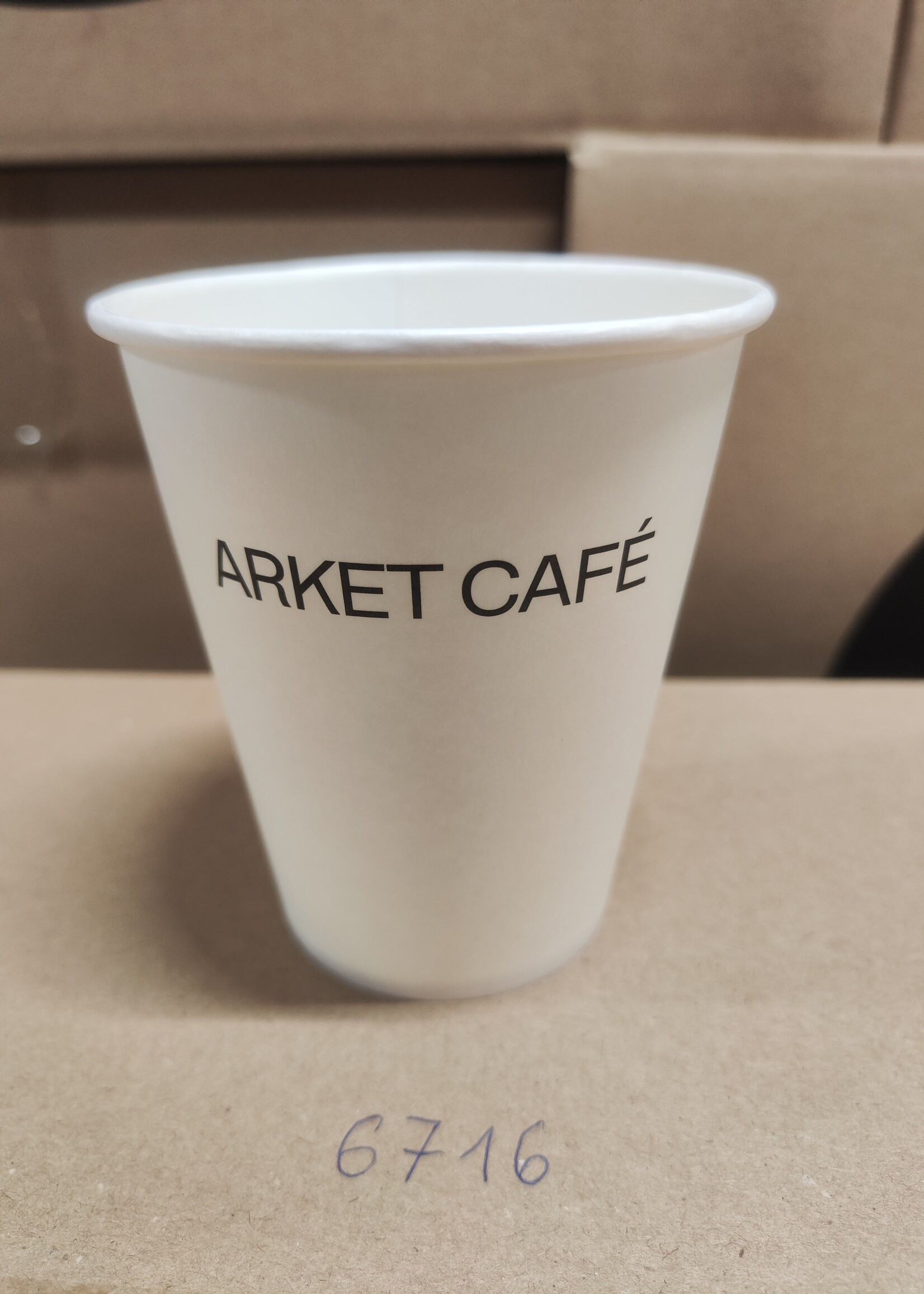 Arket 6716_Arket take away hot drink cup 12 OZ