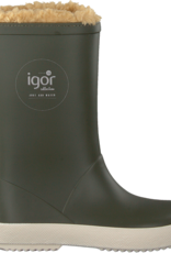 Igor / Gevoerd Regenlaarsje Kaki Groen Igor / Gevoerd Regenlaarsje Kaki Groen