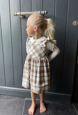 Aletta / Body met lange mouwen en golvende kraag