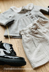 Aletta / Geruite grijze short