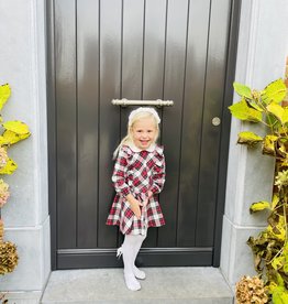 Aletta / Tartan Jurkje met beertjes