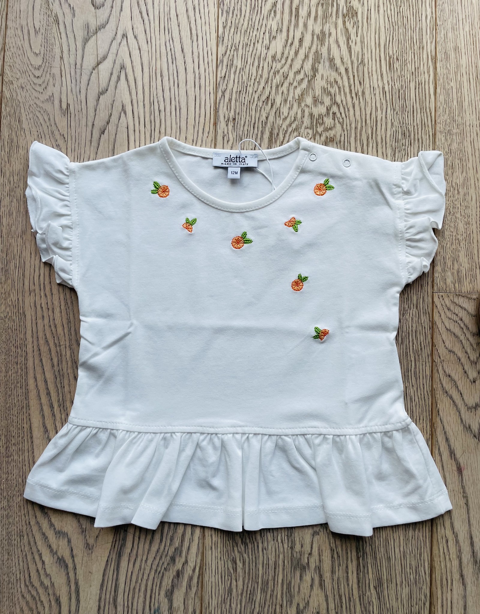 Aletta / T-shirt met mandarijntjes