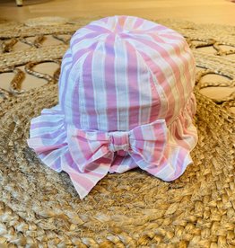 Aletta / Zonnehoedje -  Roze/Wit