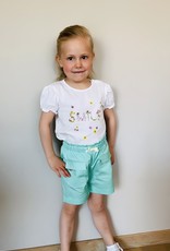 Aletta / Mint shortje met strikje