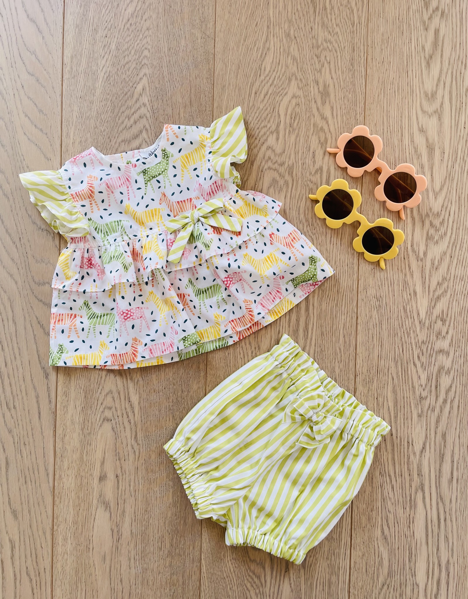 Aletta / Zebra set met broekje